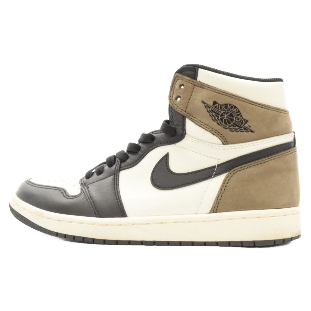 NIKE (ナイキ) AIR JORDAN 1 RETRO HIGH OG DARK MOCHA エアジョーダン1 レトロ ハイカットスニーカー  ダークモカ U8.5/26.5cm 555088-105 - メルカリ