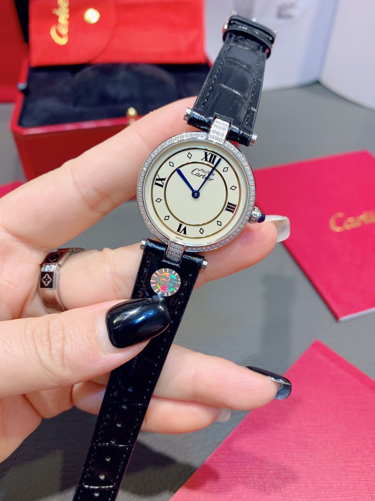 CARTIER カルティエ マスト レディース腕時計 30mm