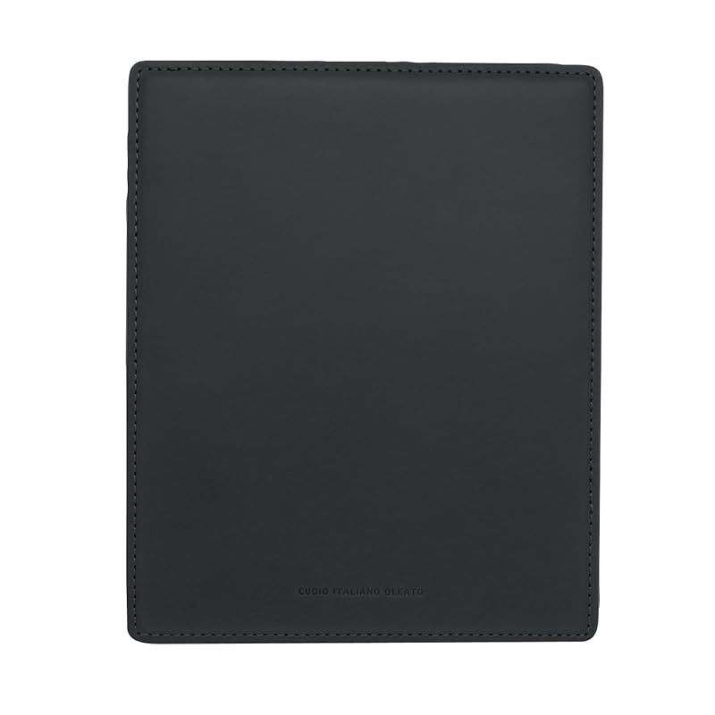 【新着商品】スリップオン マウスパッド Rio イタリアンレザー 革 ブラック IOL-3807 0