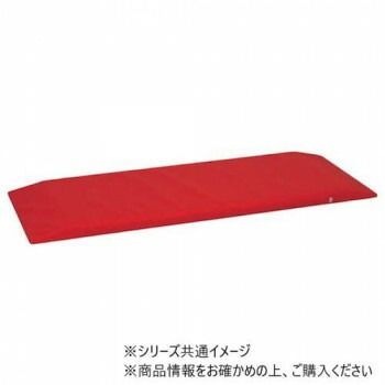 高田ベッド製作所 ウォークトレーナー 水田式 バランス 歩行訓練トレーニングマット 幅48×奥行150×高さ7cm レッド TB-1367