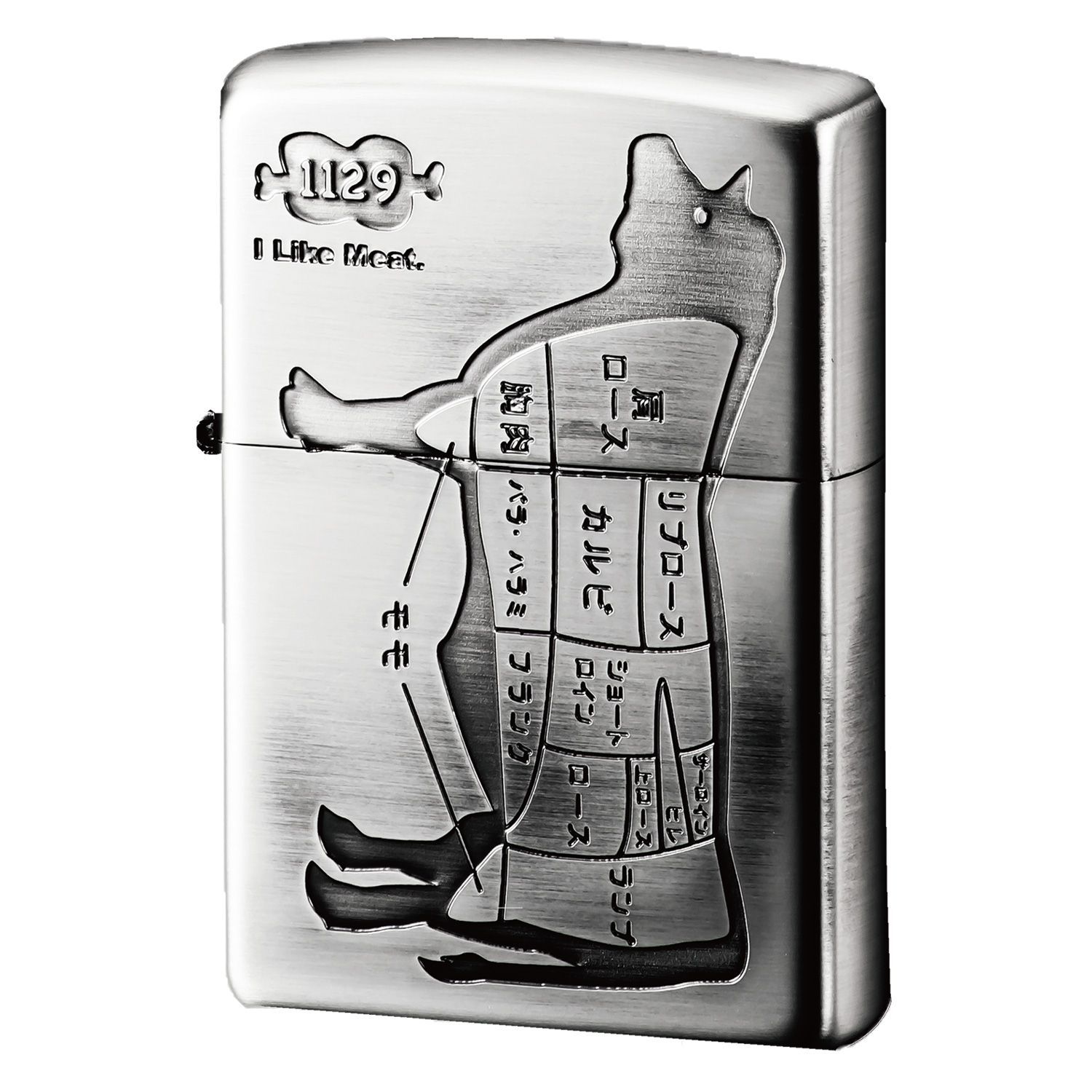 ZIPPO アイ・ライク・ミート ウシ Ni‐I Like Meat 1129 イイニク