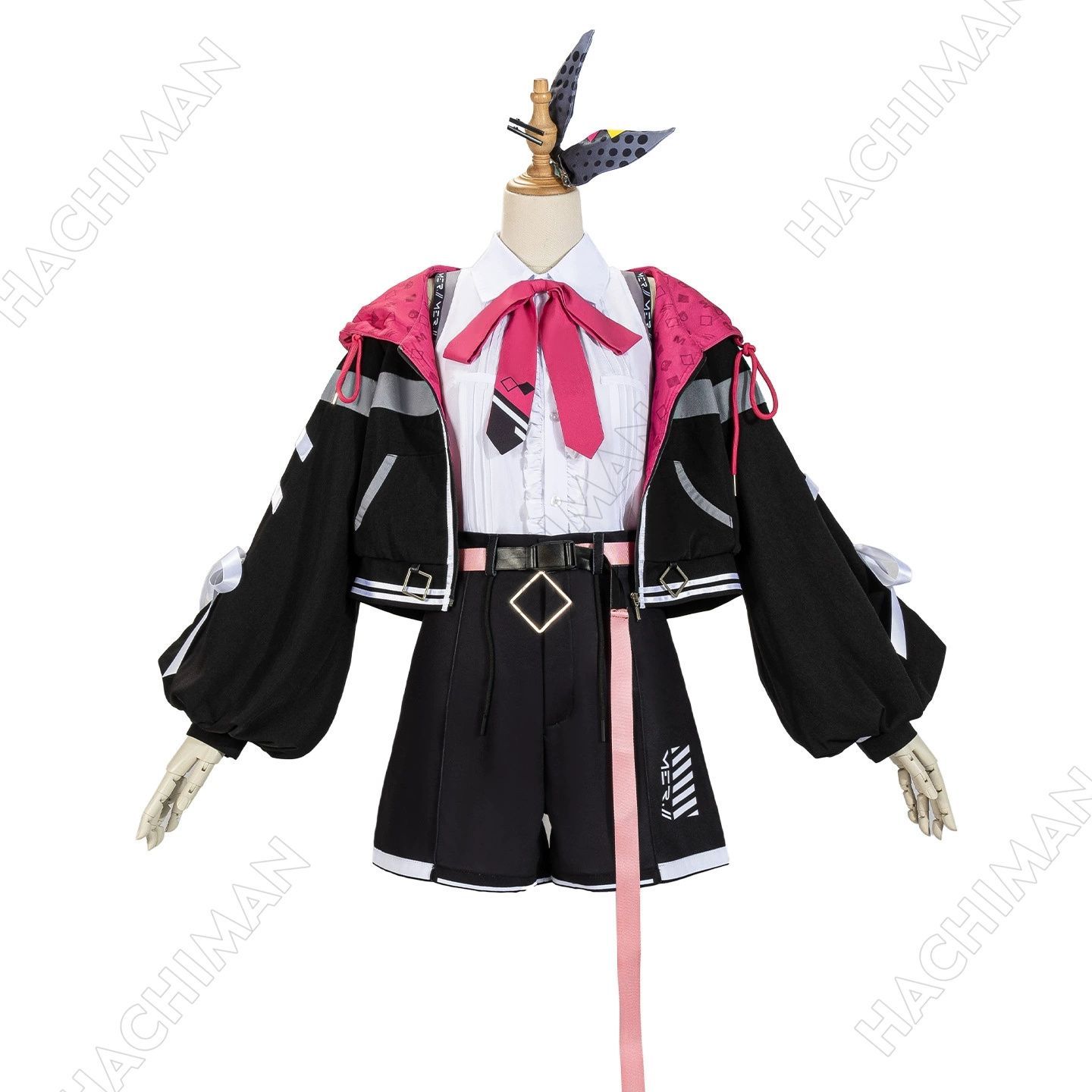 お試し ウィッグ付き YouTuber にじさんじ YouTube 倉持めるとKuramochi Merutoコスプレ 衣装 ハロウィン クリスマス 変装 仮装 舞台服 演出服 大人 子供 cosplay