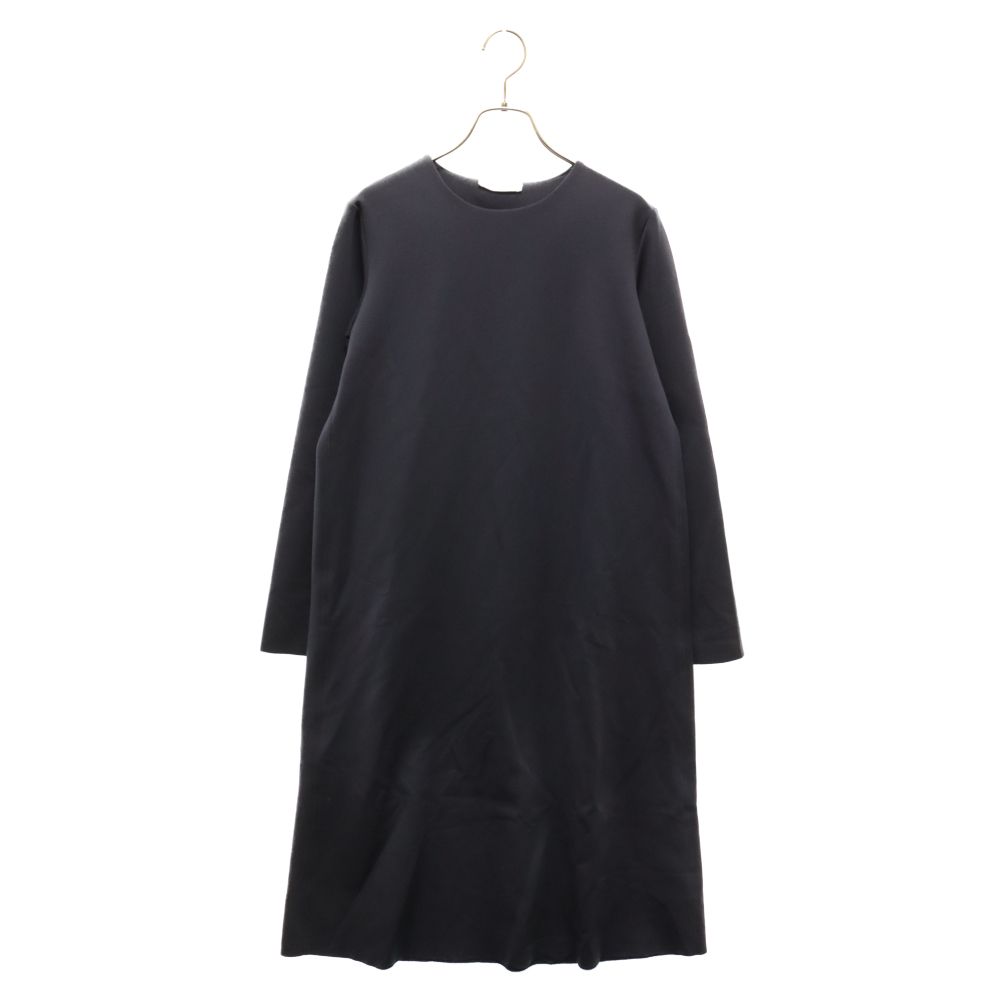 the row ブラックロングドレス Vネック Sサイズ 