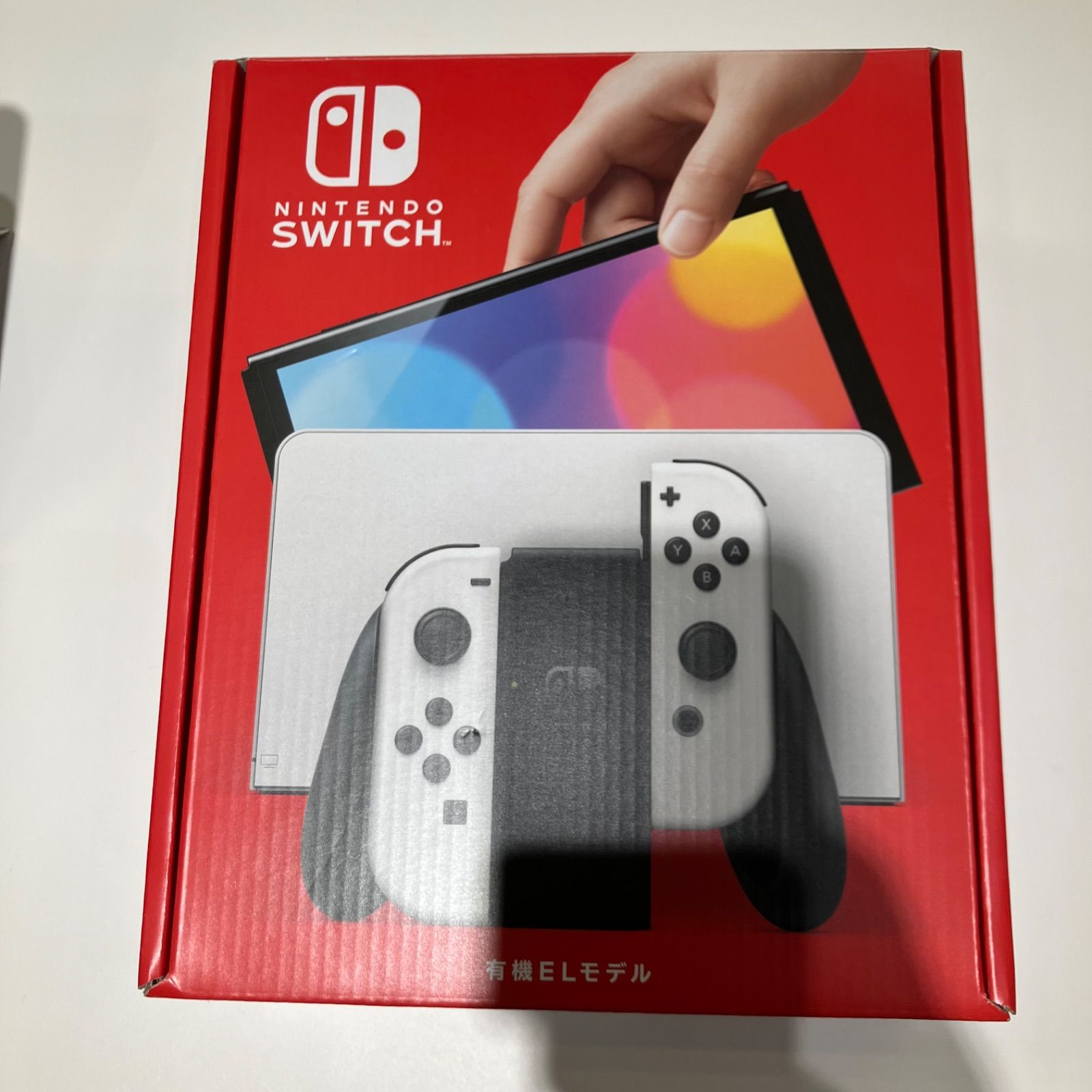 新品 未使用品 Switch本体有機EL JCホワイト　MB ai KBS