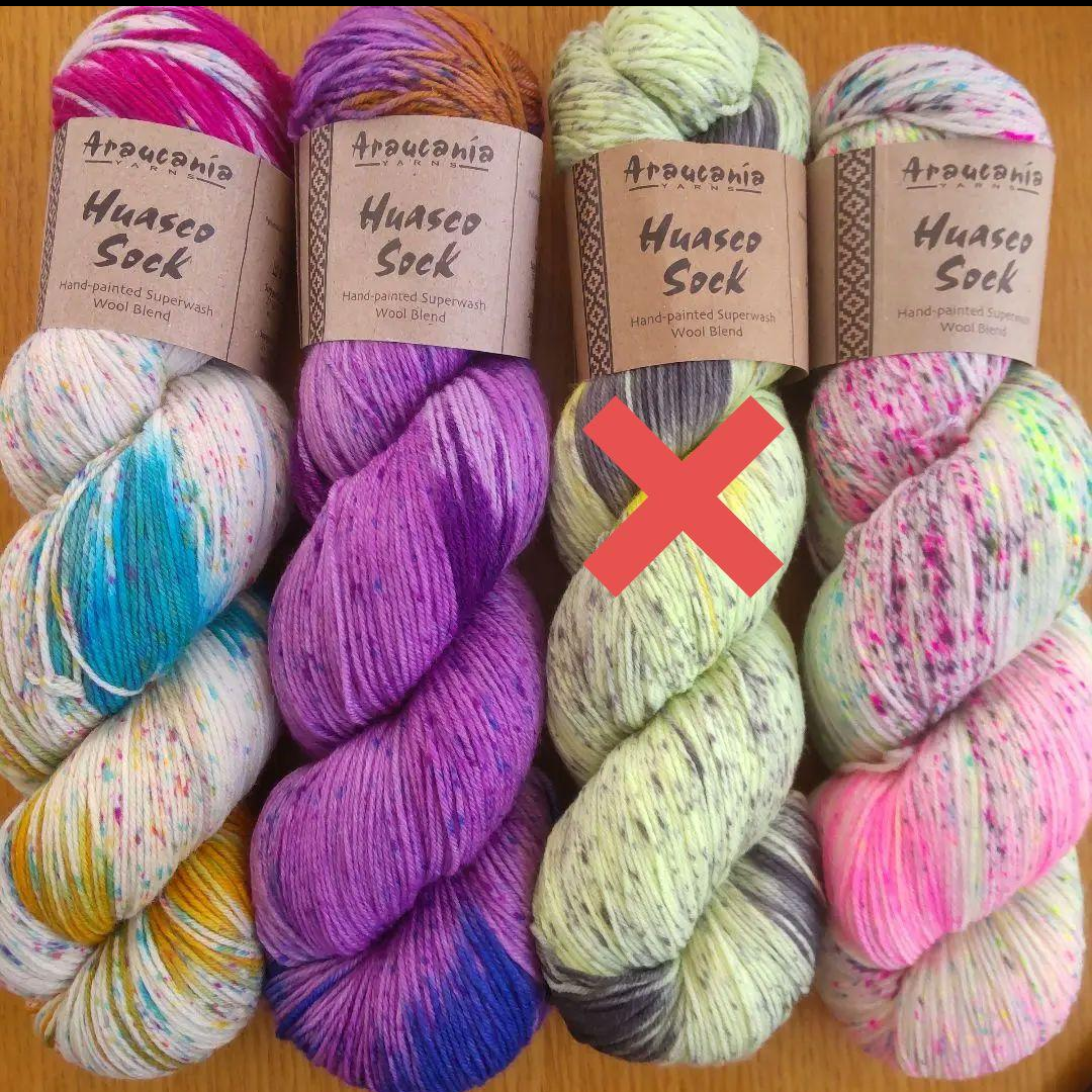 Araucania yarns Huasco sock ソックヤーン 手染め 直送商品