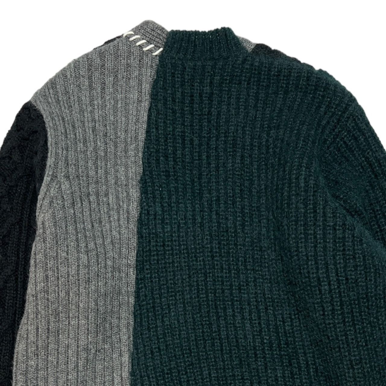 Kolor 20AW Docking Knit Cardigan - メルカリ