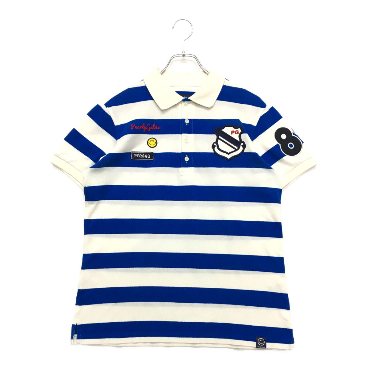 中古 メンズ パーリーゲイツ PEARLY GATES 半袖ポロシャツ 5(L