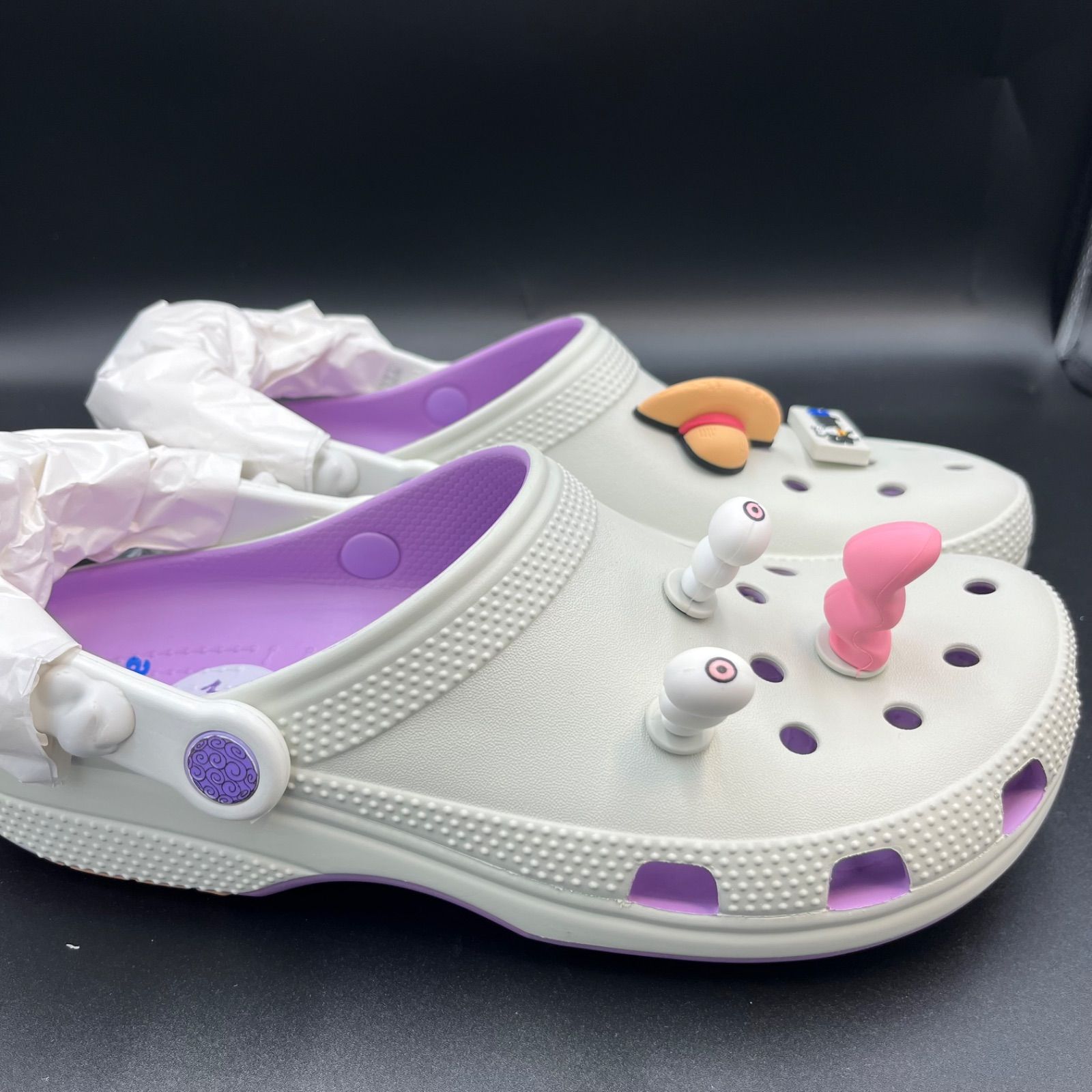 新品 27cm ONE PIECE x atmos x Crocs Classic RO Clog 