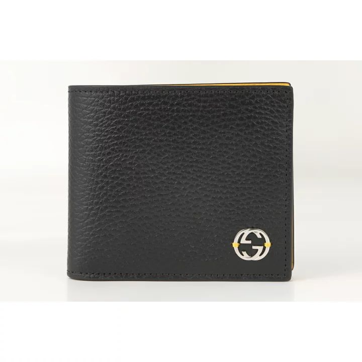 新品未使用品 GUCCI グッチ二つ折り財布メンズ 610466小銭入れあり  