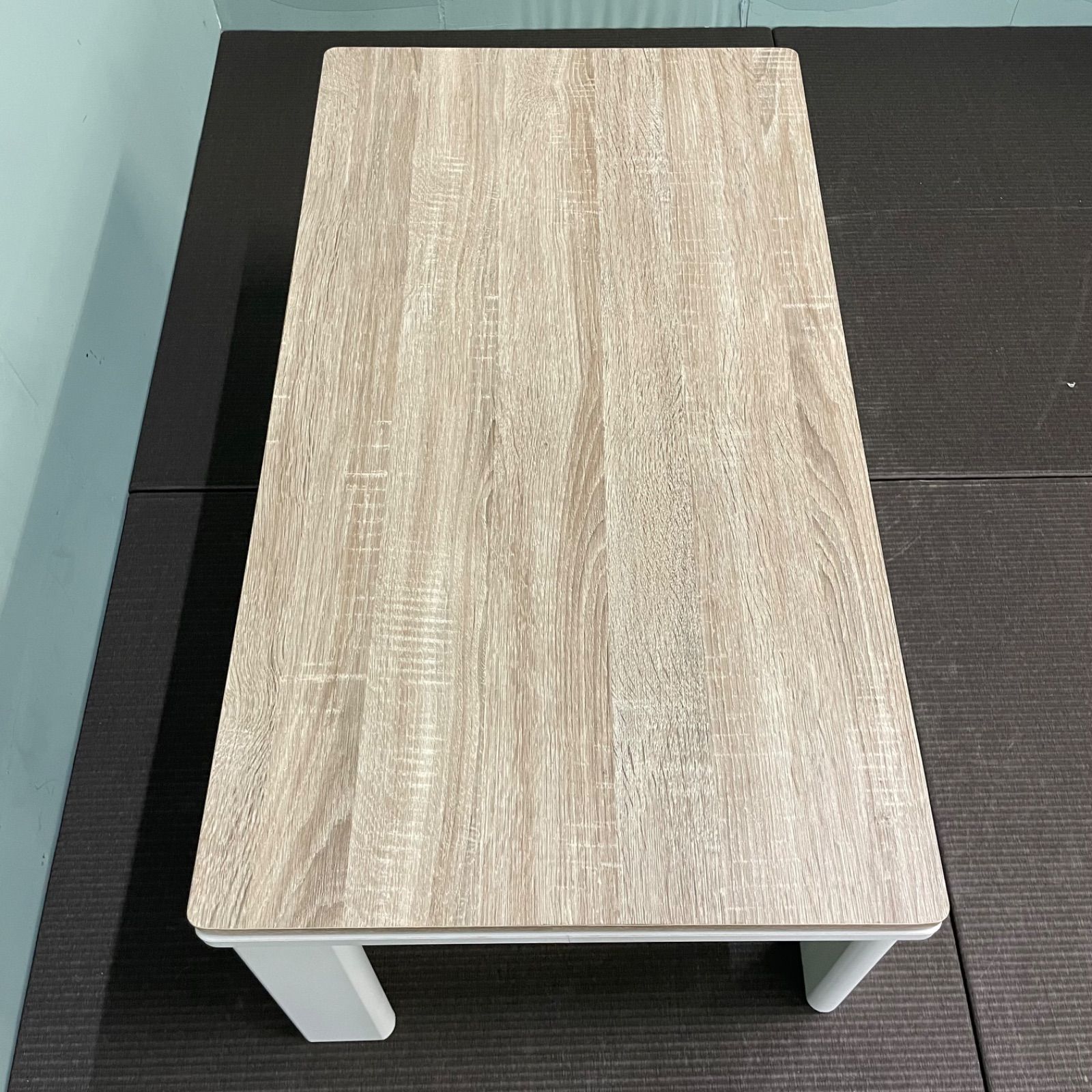 【新品・送料無料】折れ脚アンティークコタツ　90×50　BR/NA 楽天市場】【送料無料】 折脚アンティークコタツ 90×50幅 BR/NA