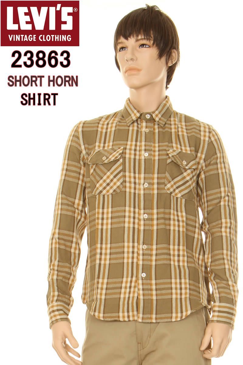 LEVI'S VINTAGE CLOTHING 23863-0011 SHORT HORN SHIRT
