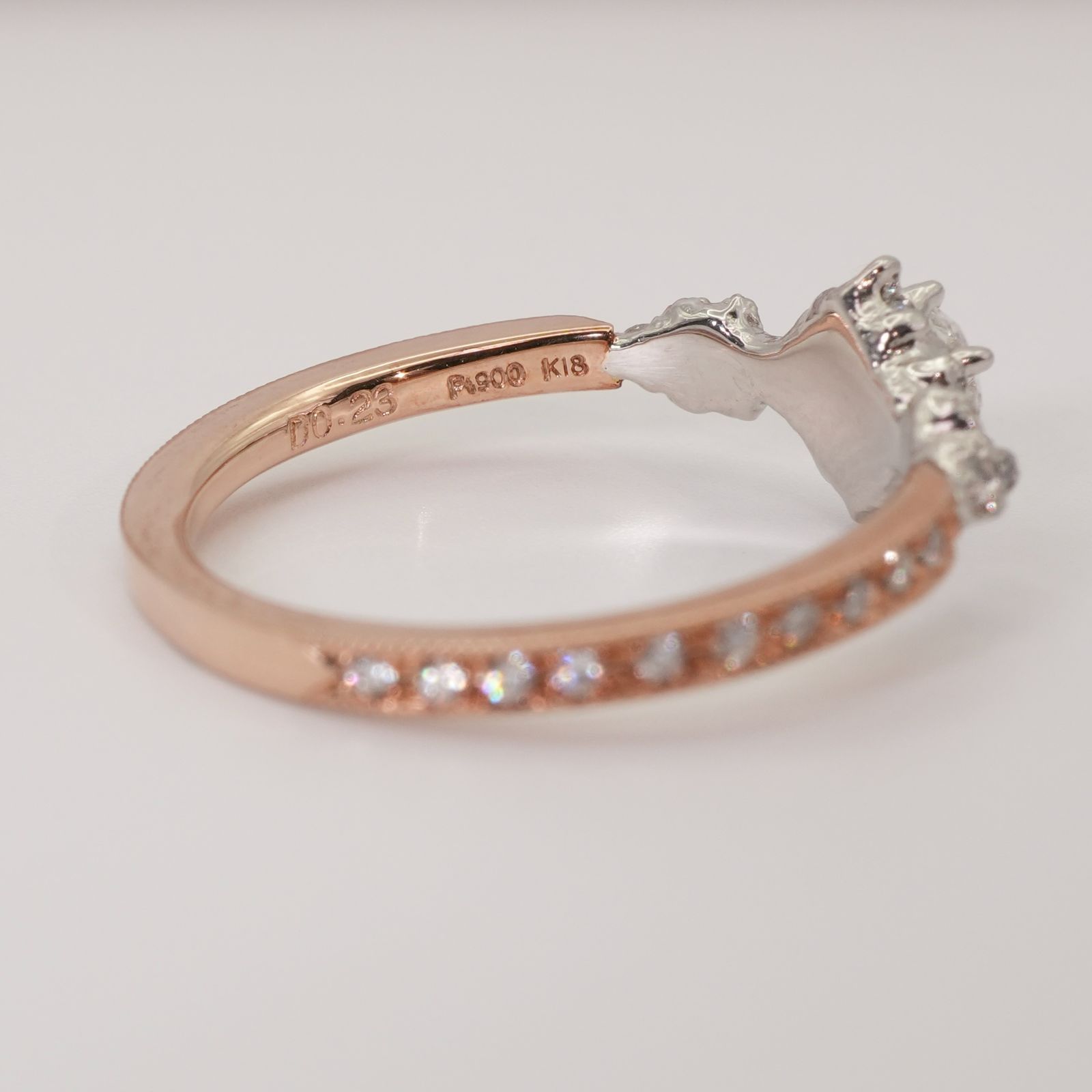 美品 アベリ ダイヤ 0.23ct リング calyx コンビ/24-2673 - メルカリ 