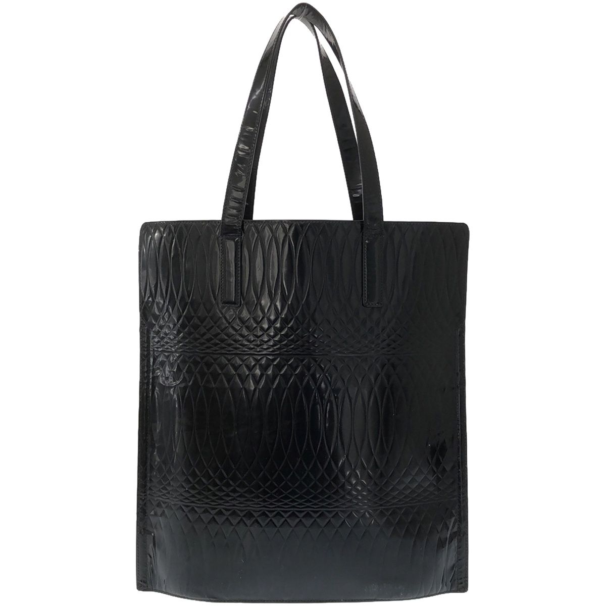 Paul Smith ポールスミス バイカラーパテントレザートートバッグ 