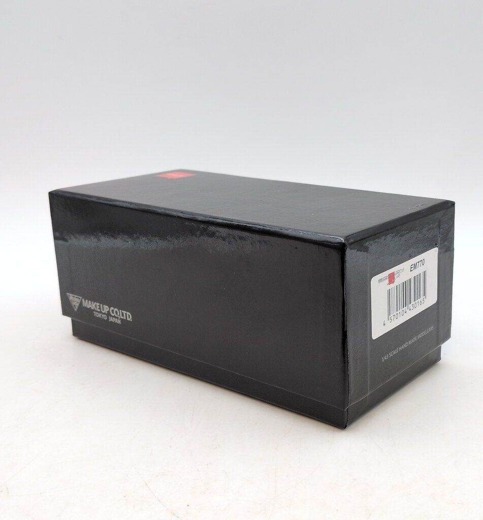 Make Up 1 43EIDOLON NISSAN SKYLINE GT-R NISMO BCNR33 CRS Version 2025 ダークメタルク EM770