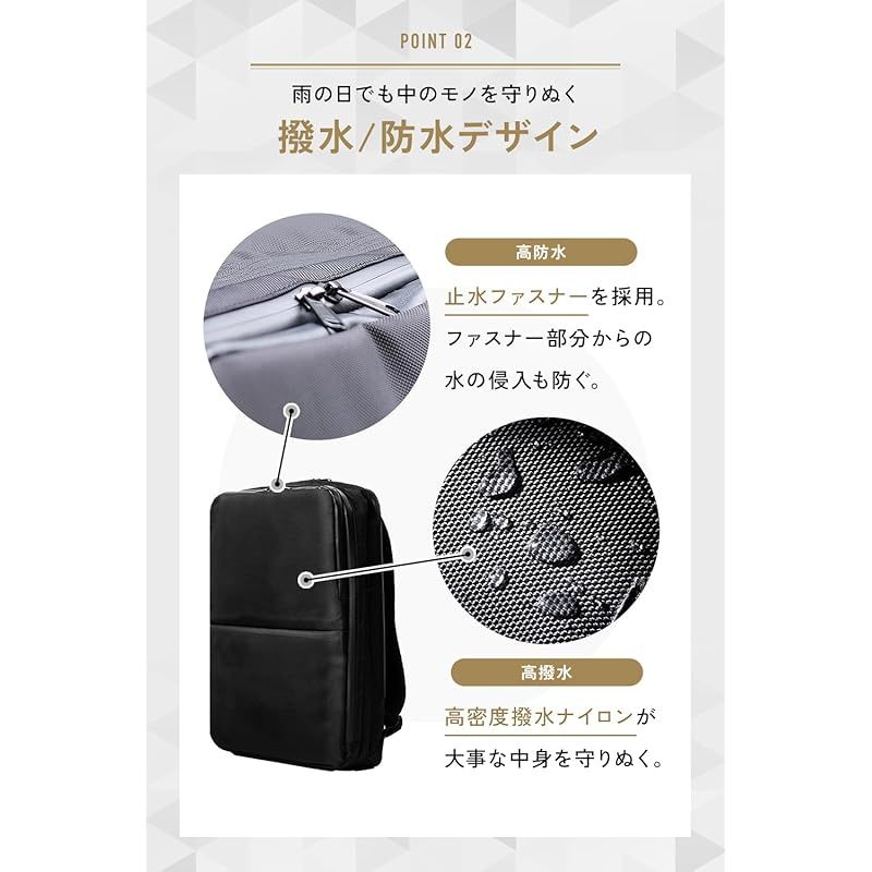 止水ファスナー 機内持ち込み