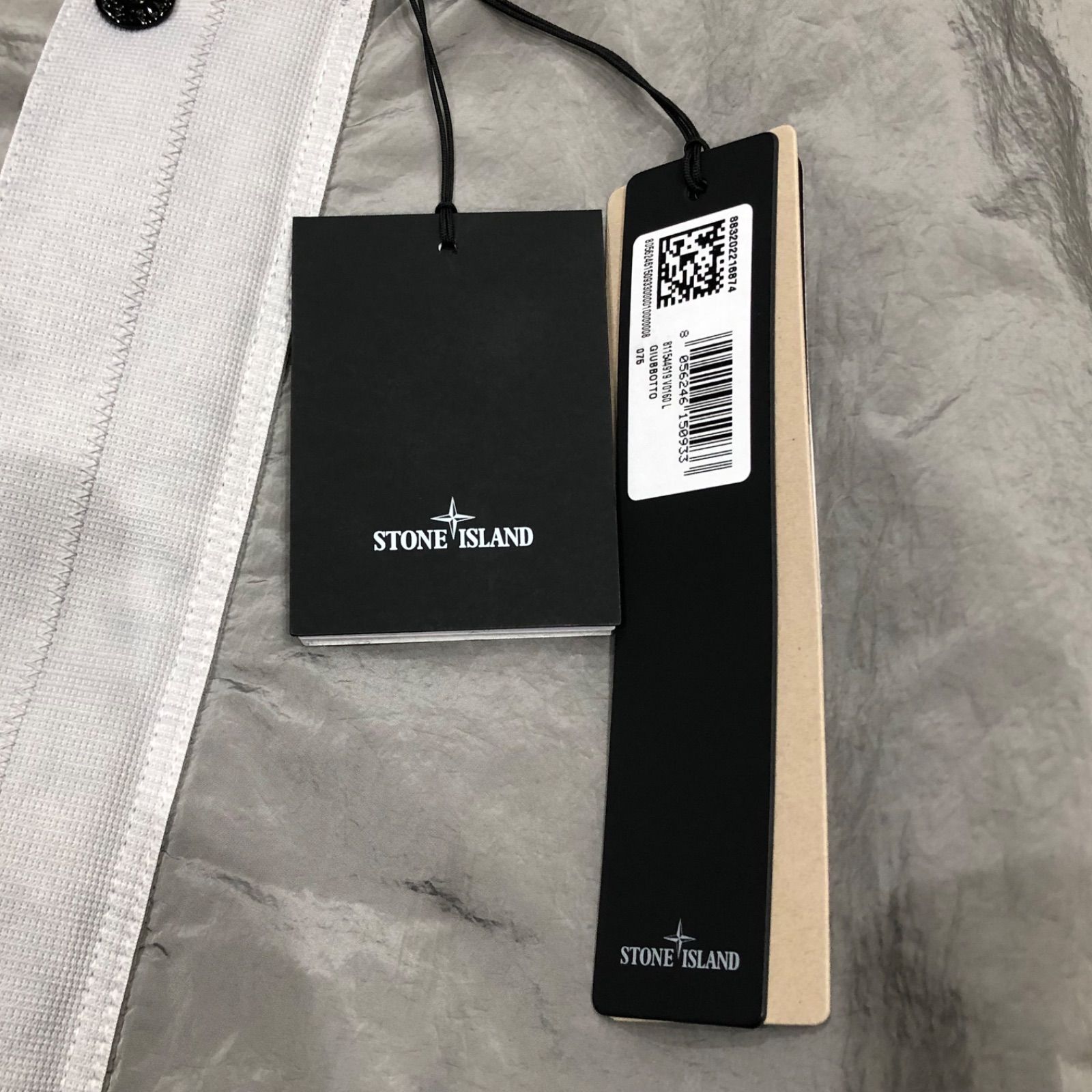 参考上代214500円 未使用品 STONE ISLAND NYLON METAL JACKET ナイロン 