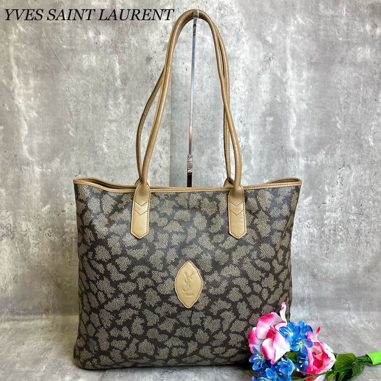 ✨良品✨ YVES SAINT LAURENT イブサンローラン トートバッグ 