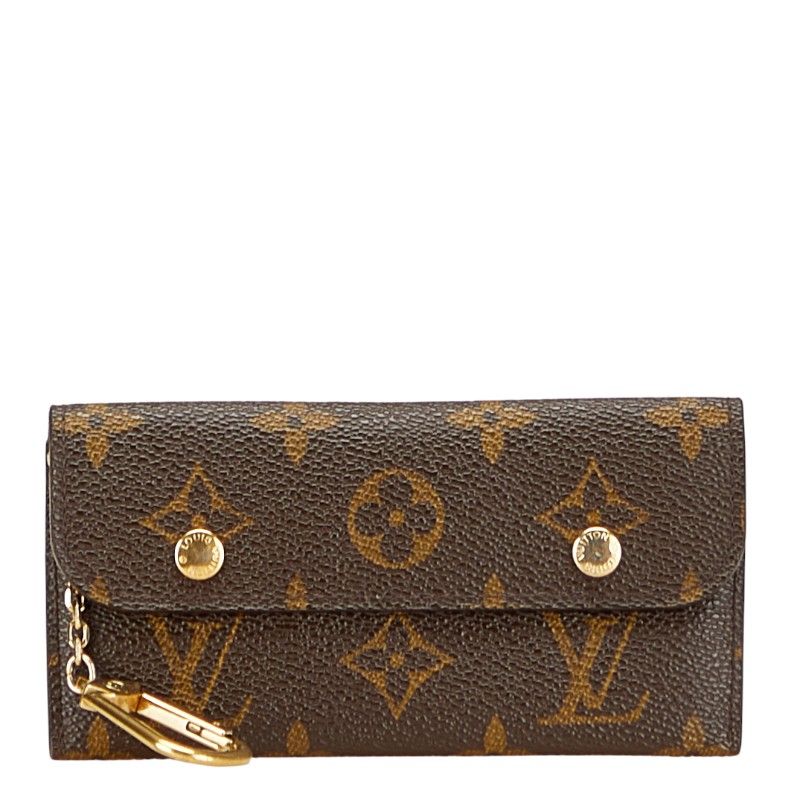 ルイ ヴィトン モノグラム ミュルティクレ ラバ コインケース 小銭入れ M60029 ブラウン PVC レディース LOUIS VUITTON 1-0231735
