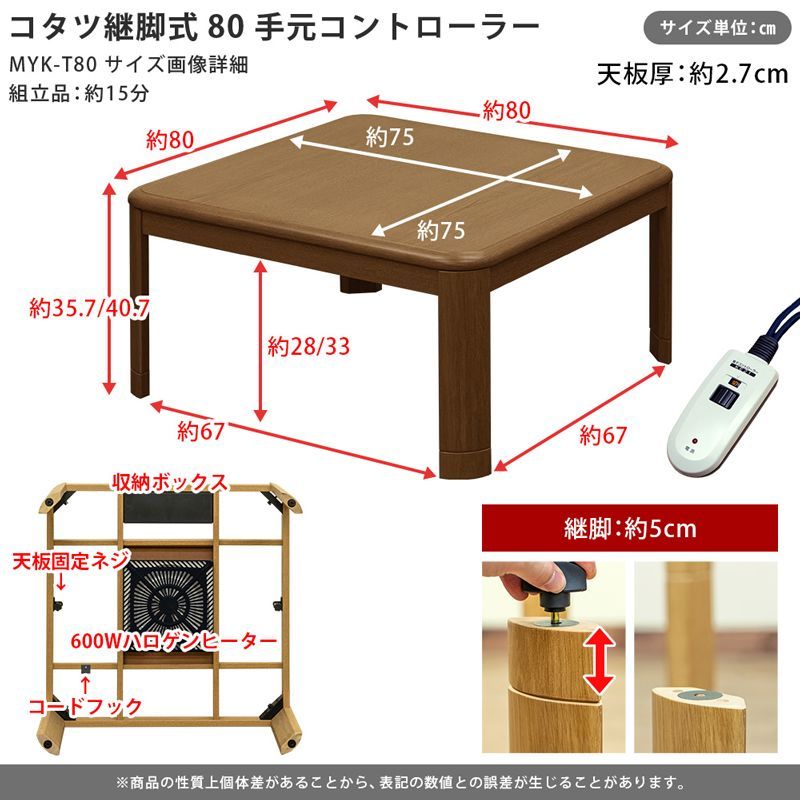 手元コントローラー付き