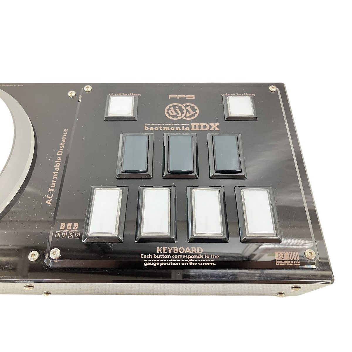 ビートマニア DAO FPS コントローラー beatmania beatmania IIDX DJ DAO ビートマニア FPS コントローラー 中古
