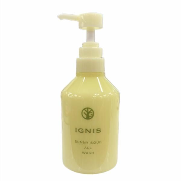  イグニス サニーサワー オールウォッシュ 400mL　全身洗浄料 からだ・顔・髪 ごわつき キメ・毛穴 テカリ・べたつき【店頭同様の国内正規品】プレゼント 女性 誕生日 妻 母 彼女 洗顔料