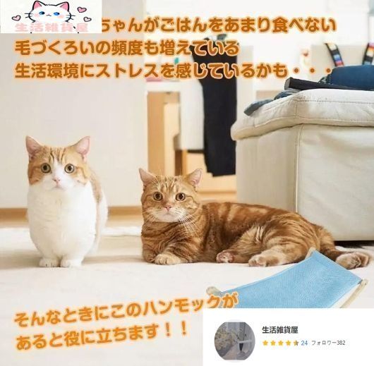 猫ハンモック