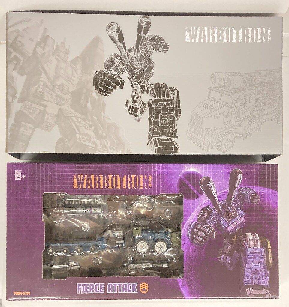WARBOTRON WB01 BRUTICUS 合体5種セット