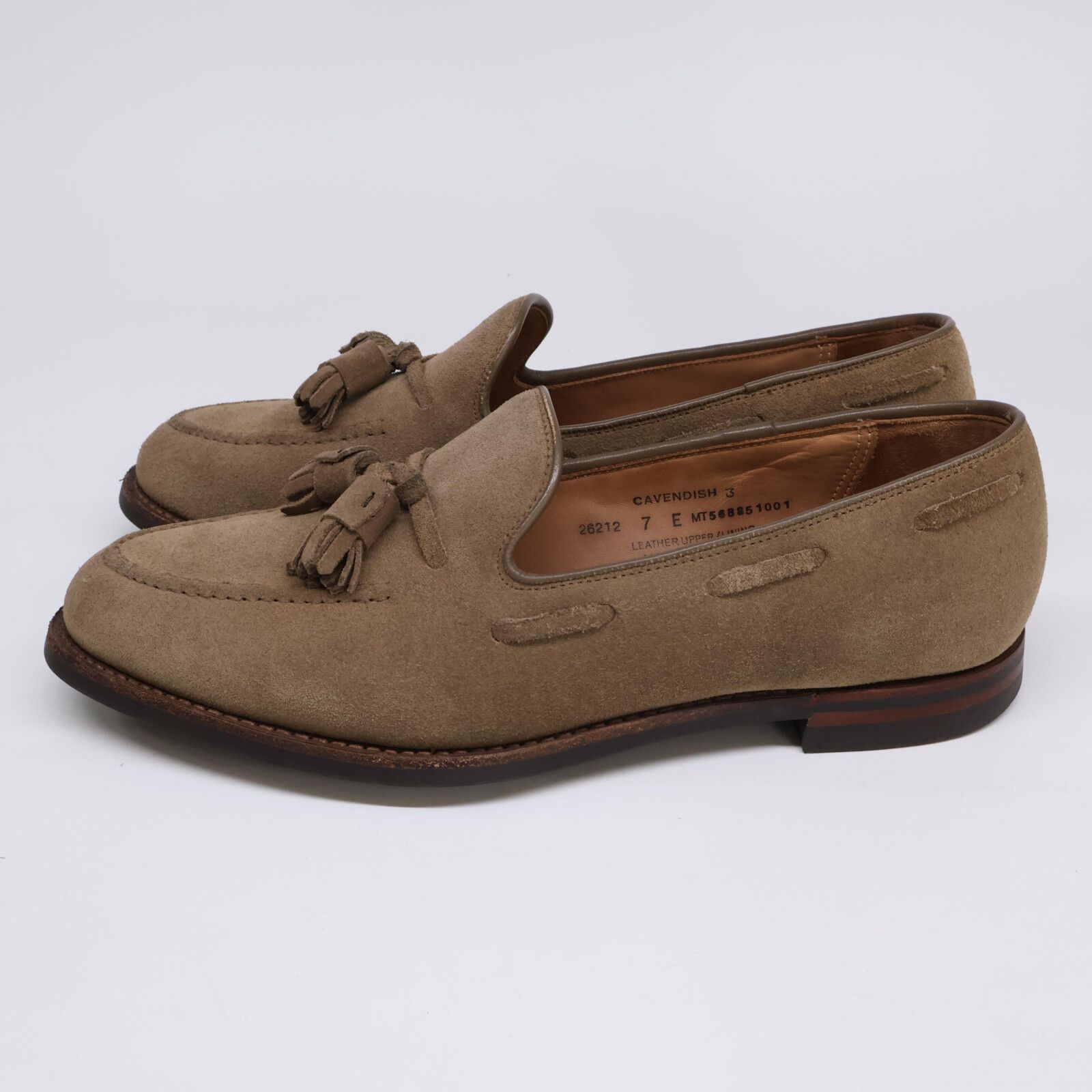 Crockett&Jones クロケット＆ジョーンズ 美品 スエード キャベン