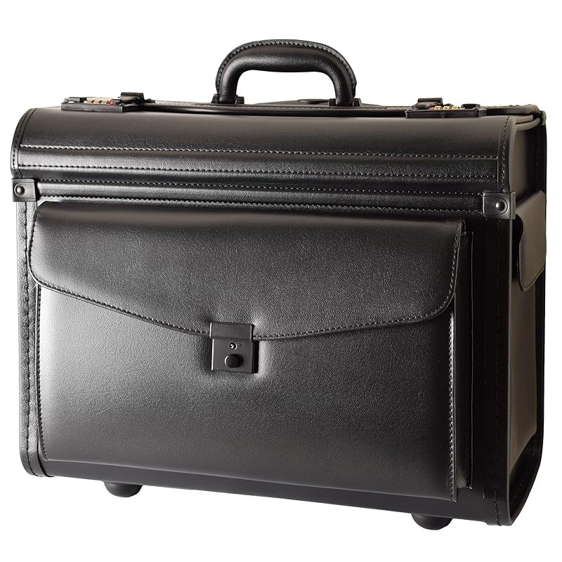 SiNCERO シンセーロ パイロットケース 2輪キャスター付き b4 27l フライトケース アタッシュケース ビジネスバッグ メンズ wr-1203 0