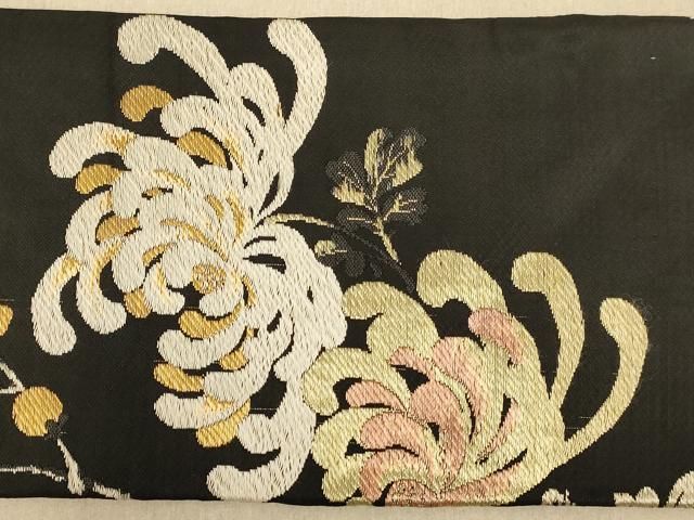 平和屋本店□極上 浦野理一 金彩友禅 九寸名古屋帯 槍梅 舞葉 鬼しぼ