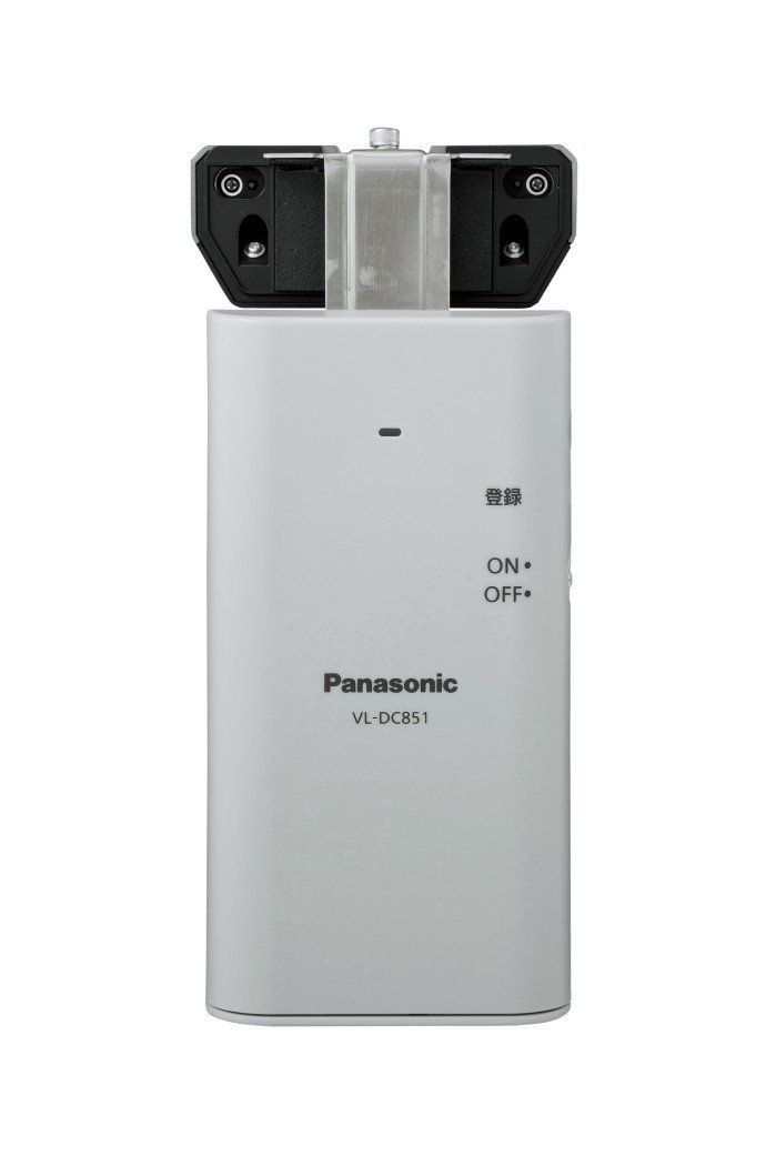 パナソニック ワイヤレスドアモニター 配送 ドアモニ ミルキーシルバー