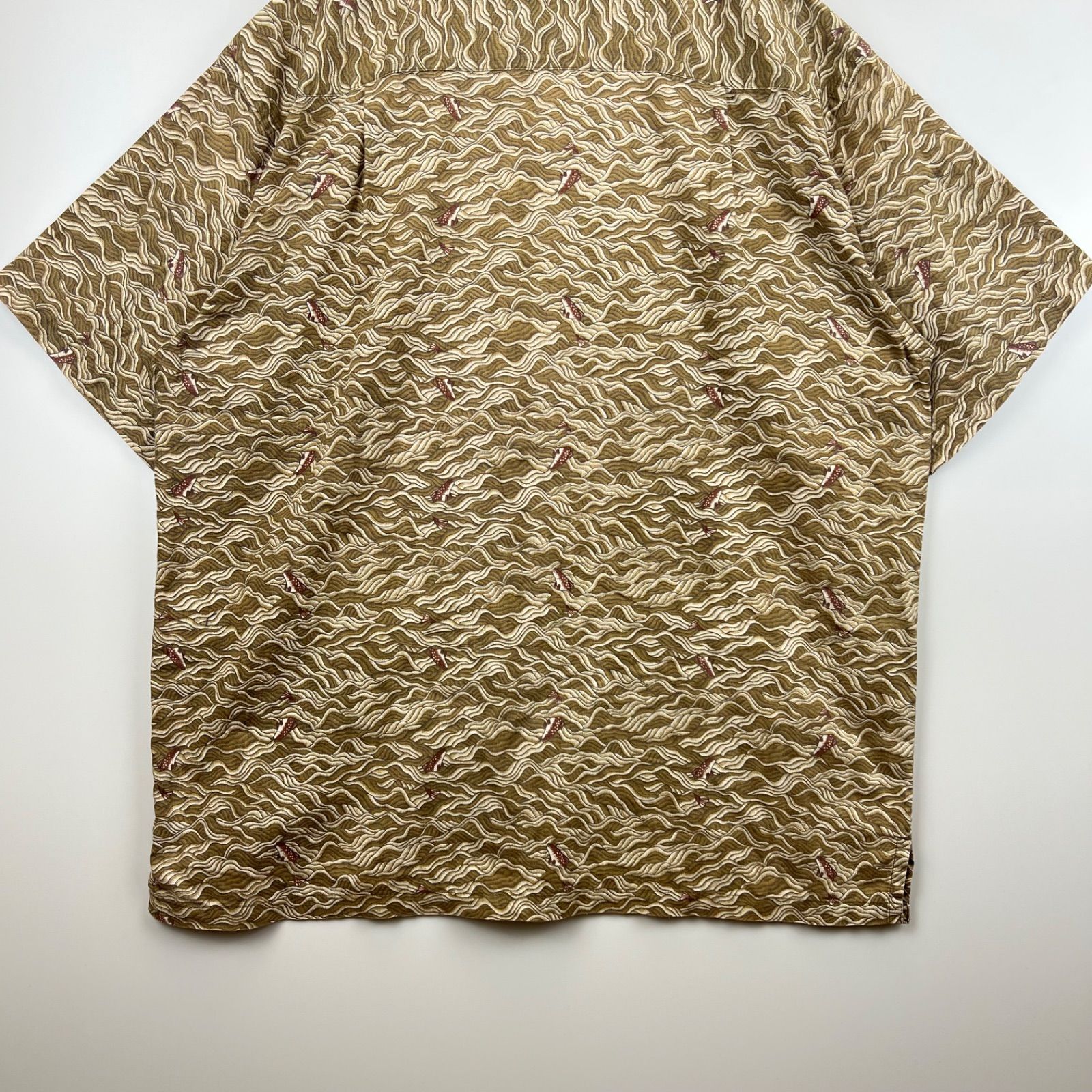 00s patagonia 波模様 アロハシャツ 魚　ヴィンテージ fit=scale-down,w=1200