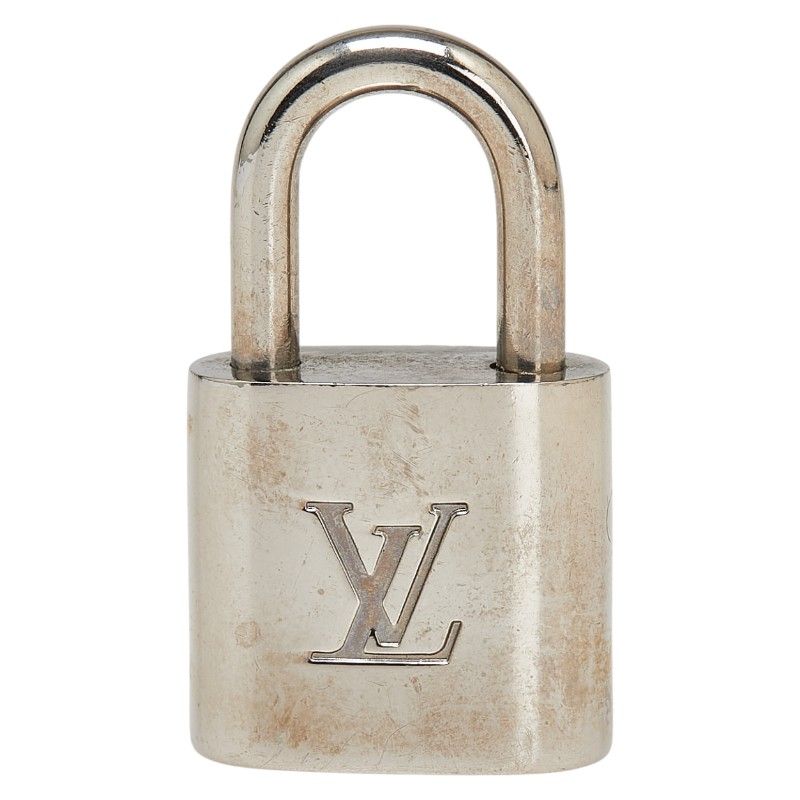 【新品・未使用】LOUIS VUITTON 南京錠、鍵、専用袋セット ルイ ヴィトン カデナ 南京錠 キー セット シルバー メタル