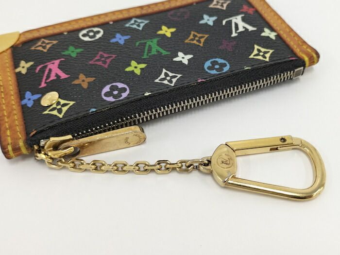 LOUIS VUITTON ポシェット クレ コインケース キーリング モノグラム マルチカラー M92654