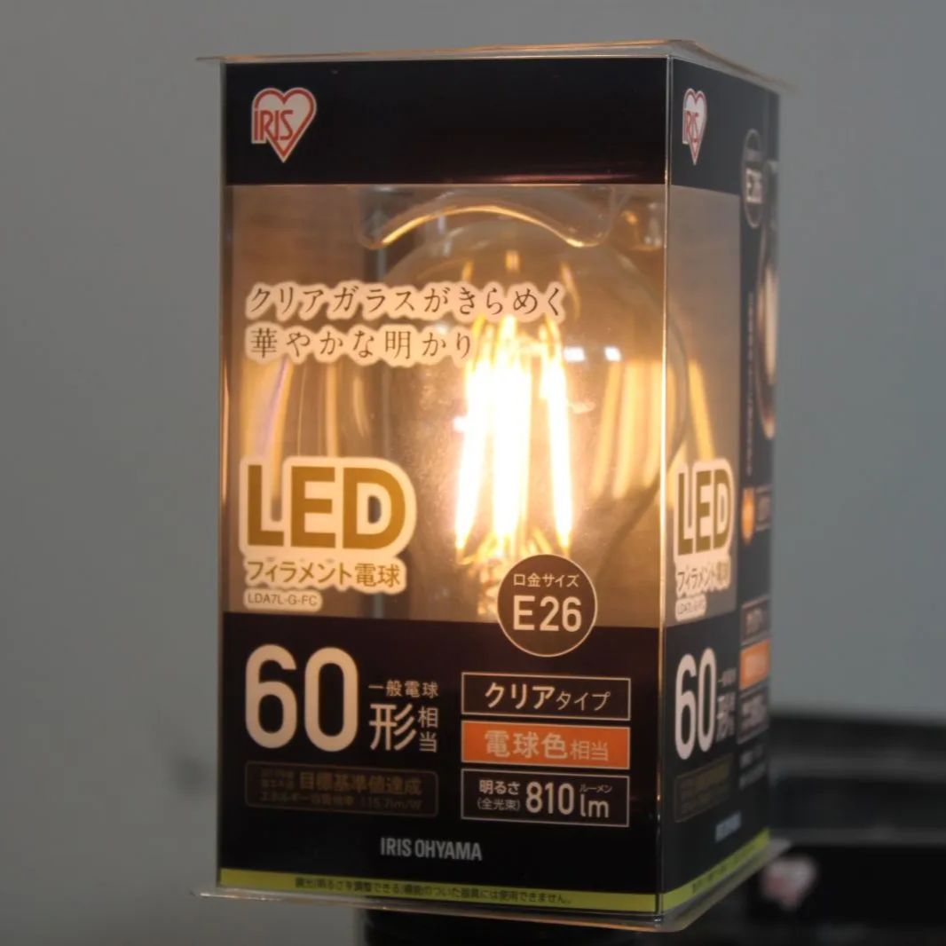 ＬＥＤフィラメント電球 Ｅ２６