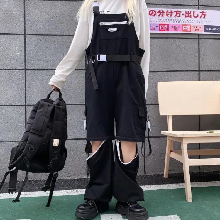 信頼も高い 2way オーバーオール ジョガーパンツ レディース ボトムス ダンス