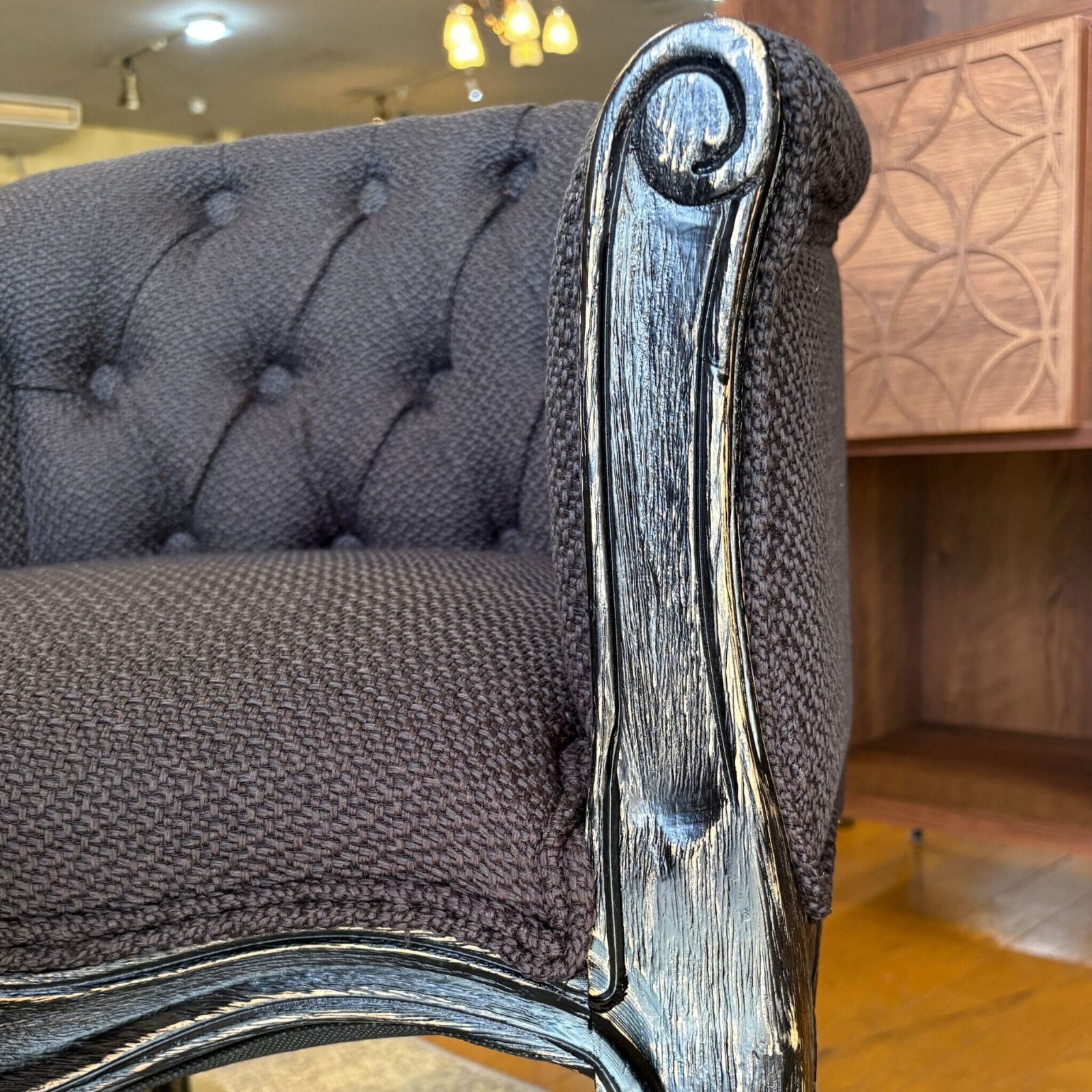 アームチェア 1Sソファ ダイニングチェア ヴィンテージ風の Arrivo SELECT MARWIL-DEMENAGEMENTS_CH