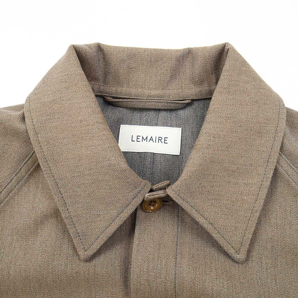 LEMAIRE ルメール 20AW MILITARY BLOUSON ミリタリージャケット OW162 LF484 ブラウン 46 - メルカリ