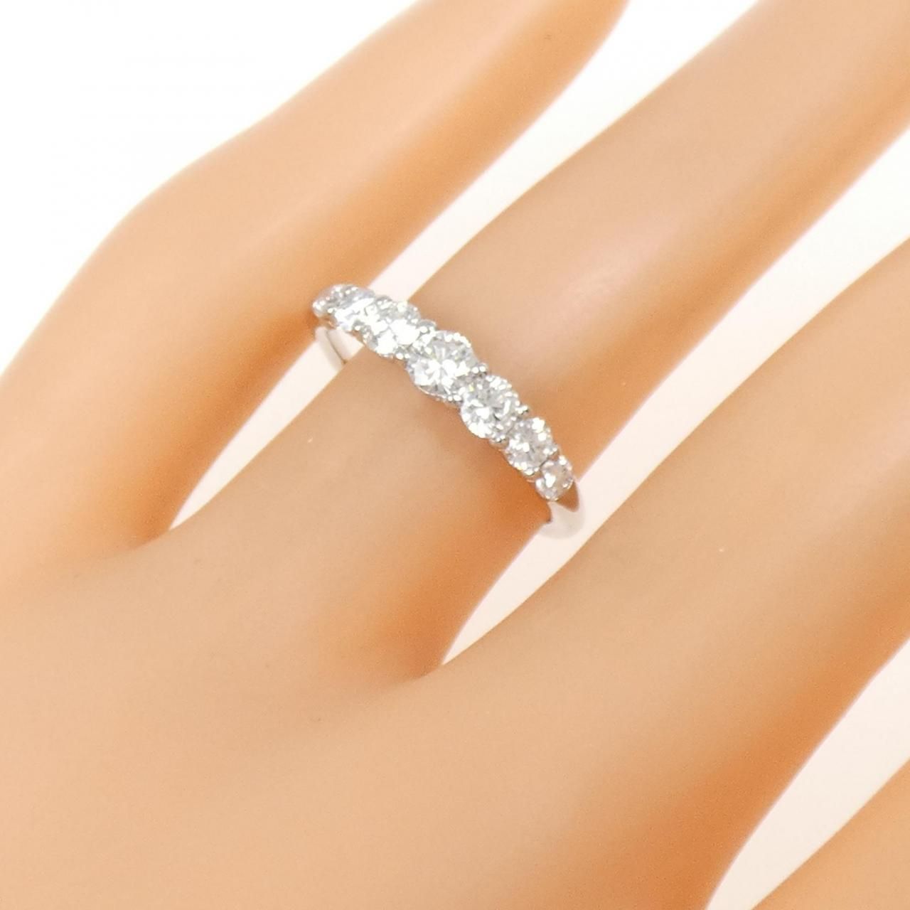 M*u様 一粒　ダイヤモンド リング　PT900 0.63 ミキモト Pt900 ダイヤモンド リング 0.70ct 一文字 ヴィンテージ