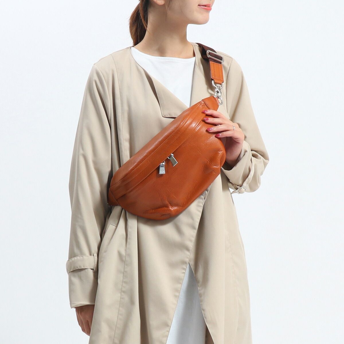 正規取扱店 アニアリ ボディバッグ aniary Antique Leather 