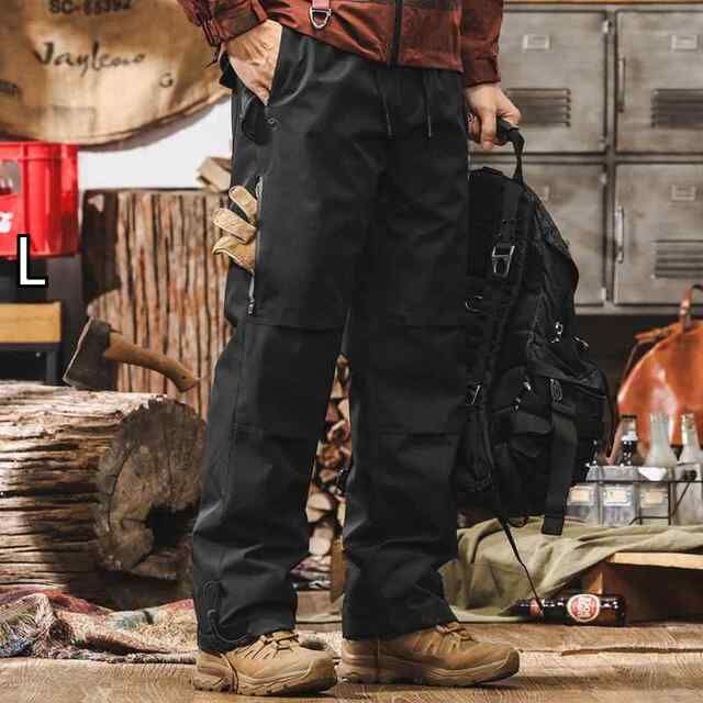 [L]春 コーデ メンズ 用 服 シンプル ファッション オシャレ 大人 かっこいい 大きいサイズ ストリート 紳士服 アメリカン アウトドア 登山 防寒 ダウン パンツ 多機能 ワークウェア スキー