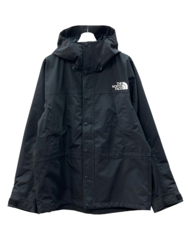ザノースフェイス THE NORTH FACE MOUNTAIN LIGHT JACKET マウンテン ライト ジャケット GORE-TEX ダブルジップ アウトドア アウター 黒 NP62450 ジャケット ロゴ ブラック Lサイズ 104MT-1997