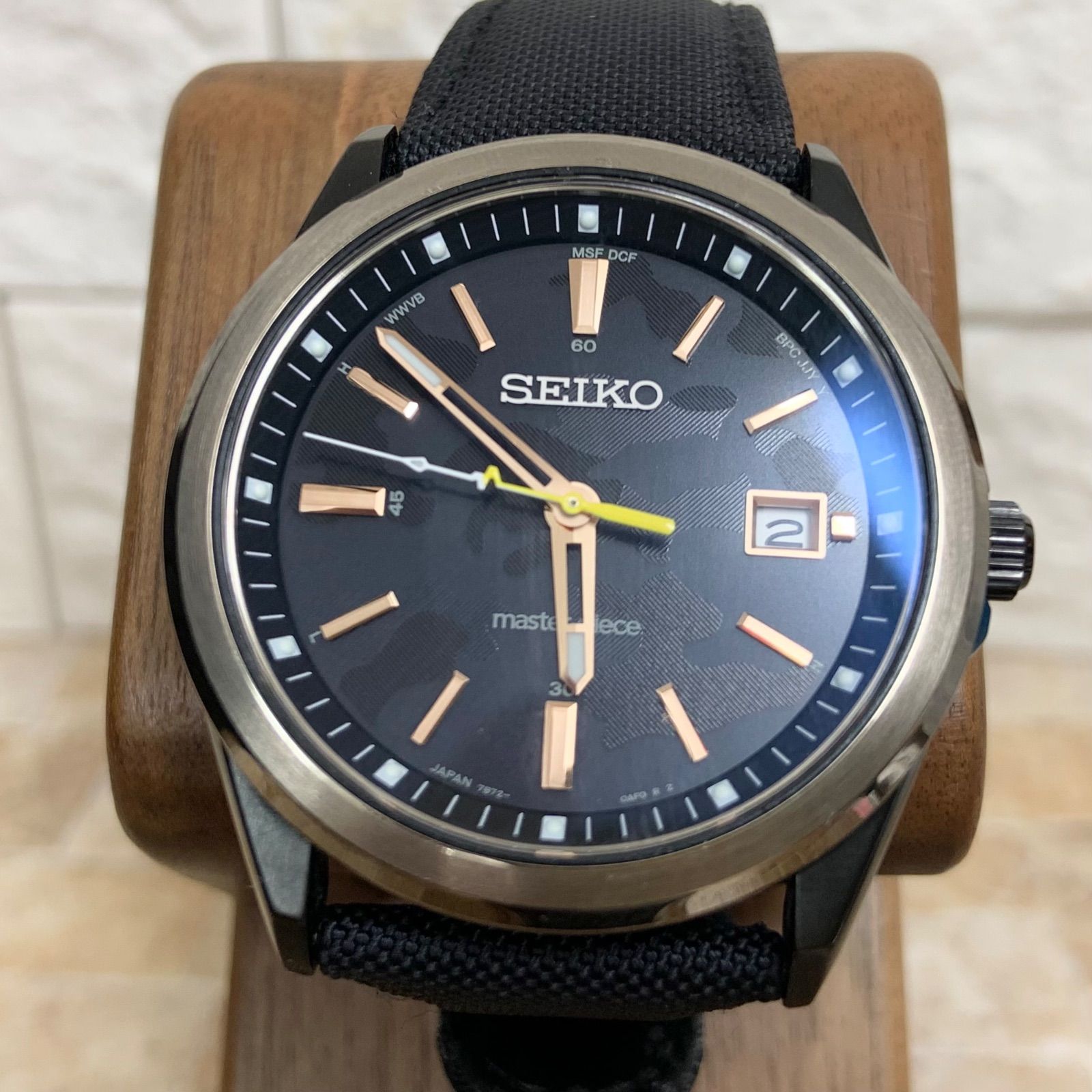 希少】SEIKO SBTM316 マスターピース コラボ 電波ソーラー 腕時計