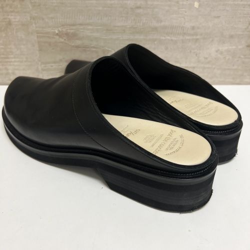 foot the coacher フットザコーチャー MINIMAL CLOG クロッグ サボ ブラック size8 【中目黒b09】