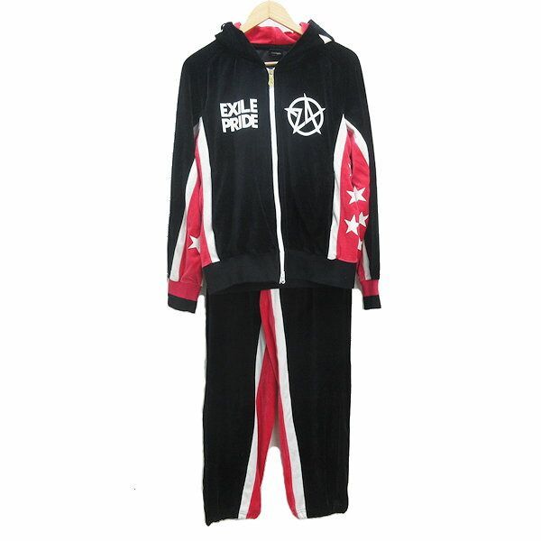k□24カラッツ/24karats EXILE PRIDE ベロアジャージ 上下セットアップ