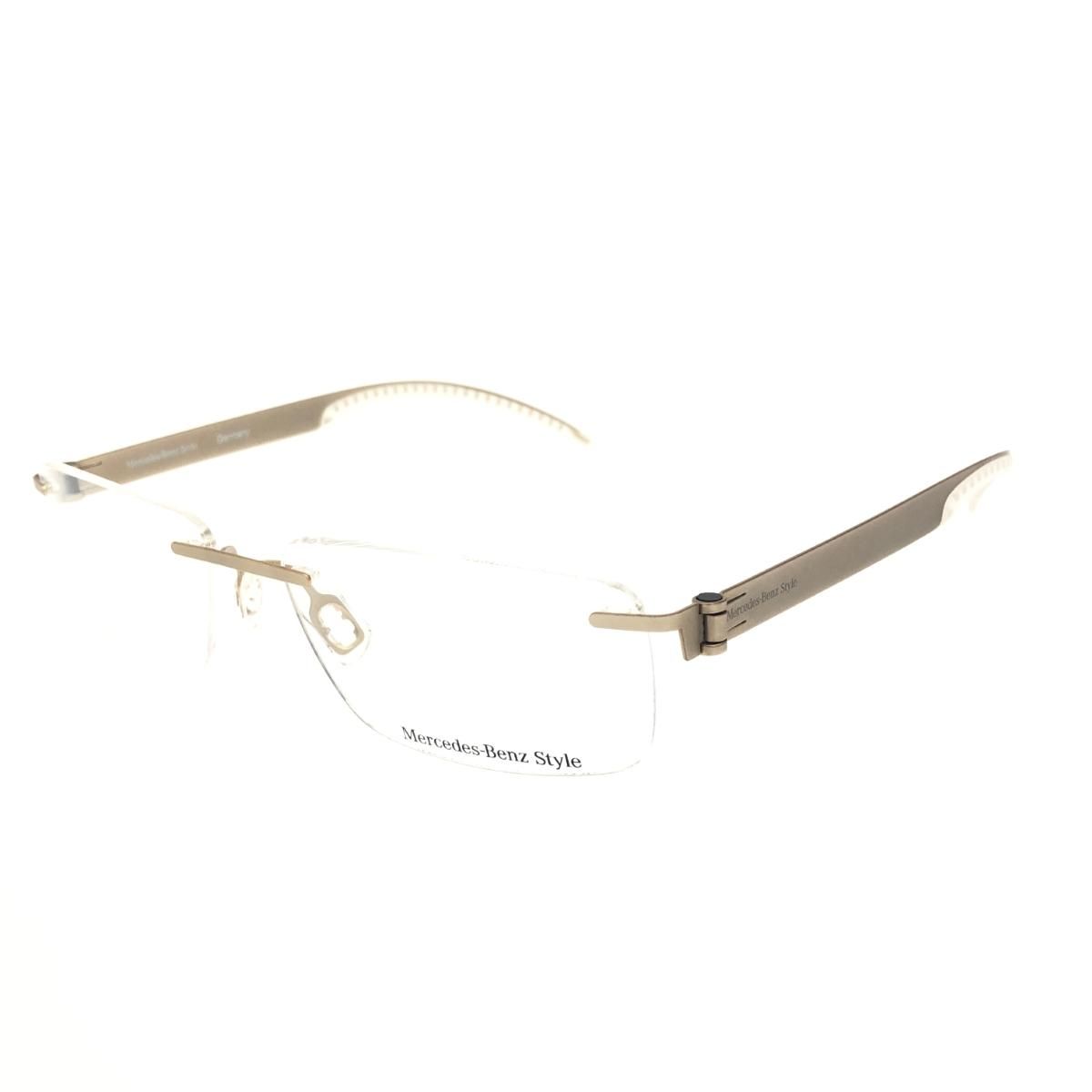 Mercedes-Benz Style メルセデスベンツスタイル メガネ M6047 S2 シャンパンゴールド メンズ ツーポイント ドイツ 240001139412