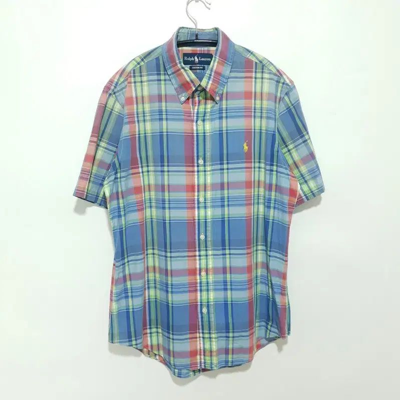 【雷市場（ポンジャン）商品韓国直送】 Ralph Lauren(ラルフローレン) チェック 半袖 シャツ M
