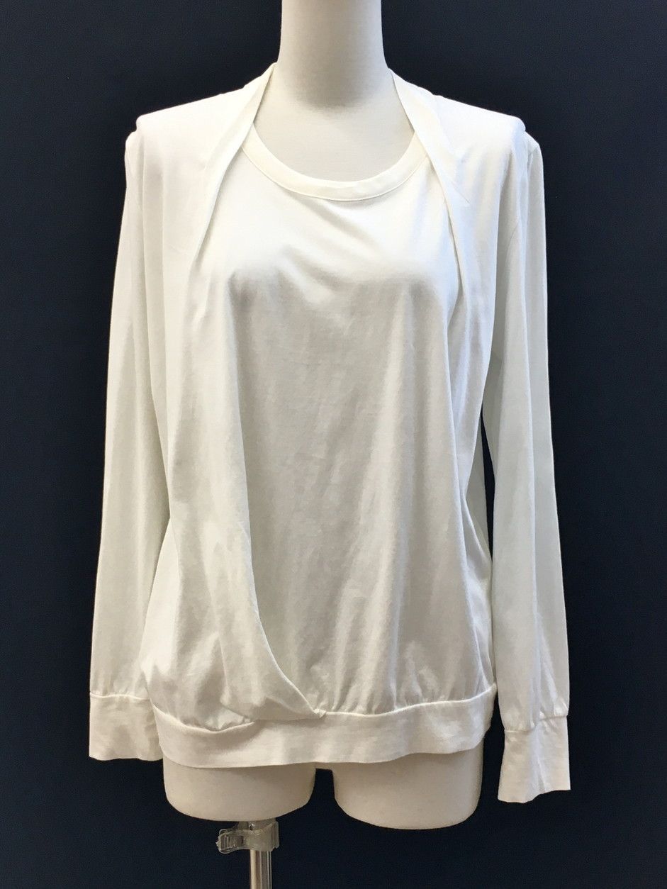 BRIEFING MS TOUR HIGH NECK WHITE Lサイズ BRIEFING/ブリーフィング MS TOUR LS HIGH NECK ハイネック