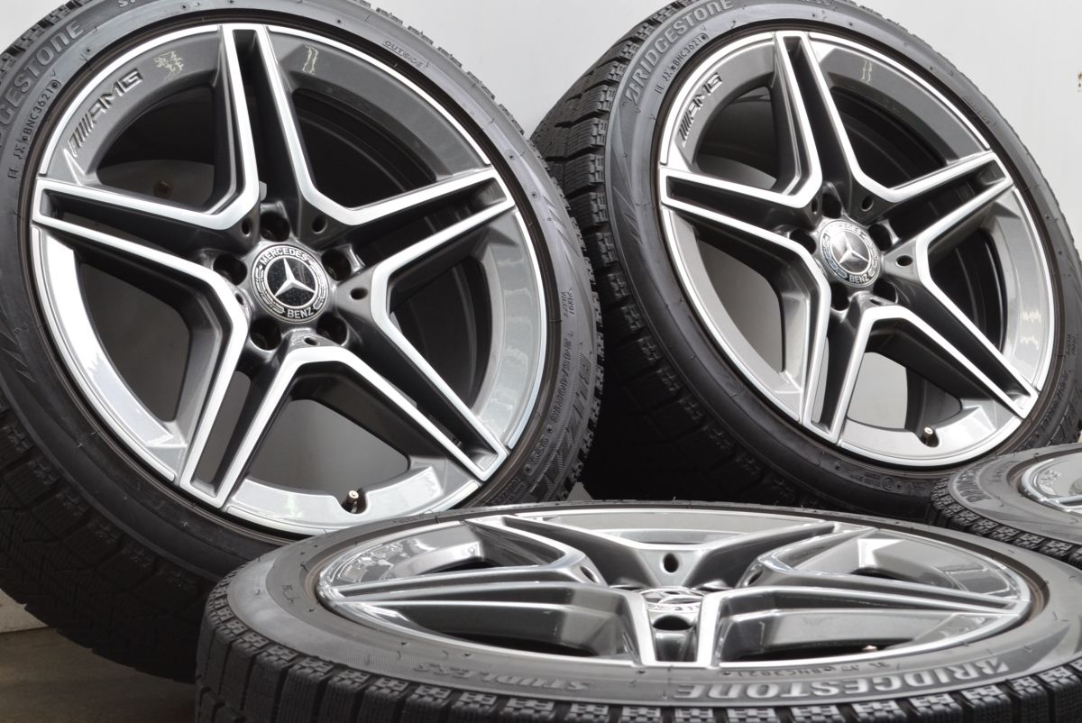 Autorec ベンツ W205 Cクラス,ブリザックVRX 4本 バリ溝】メルセデスベンツ W205 Cクラス 純正 18in 7.5J +44 8.5