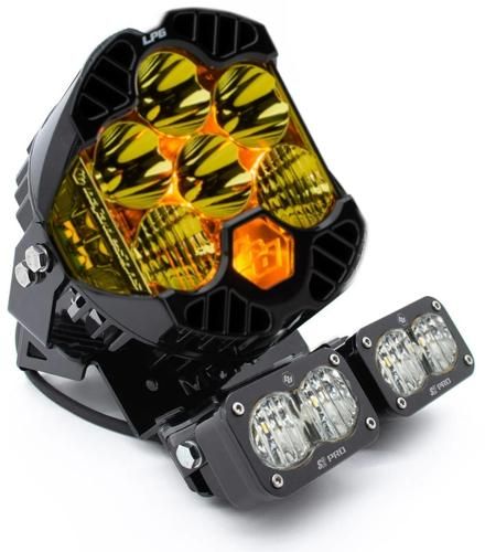 Baja Designs Naked LP6 with Dual S2 LEDライトキット Dual S2 Proタイプ Driving Comboライト LP6 ヘッドライト アンバー Dual S2ライト ホワイト